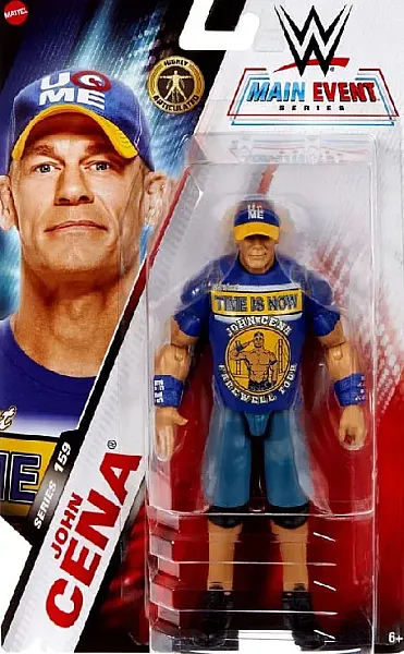 WWE MAIN EVENT SERIES ACTION FIGURE - JOHN CENA 15 CM